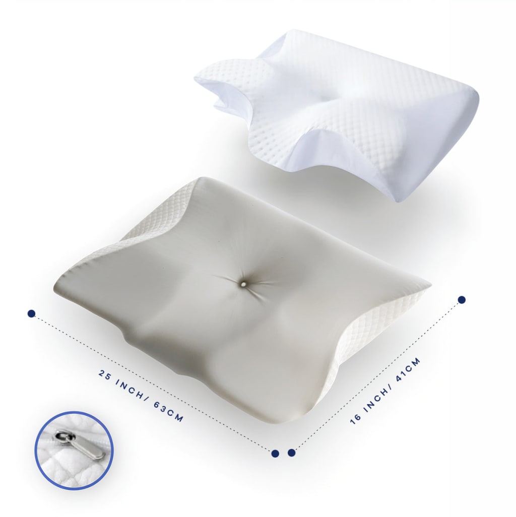 Cerviflex™ - Cuscino Ortopedico Ergonomico